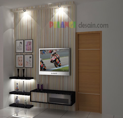 7 Ide Desain Backdrop TV Untuk Ruang Minimalis